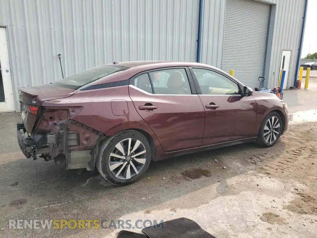 3 Photograph of a damaged car 3N1AB8CV7MY232369 NISSAN SENTRA 2021