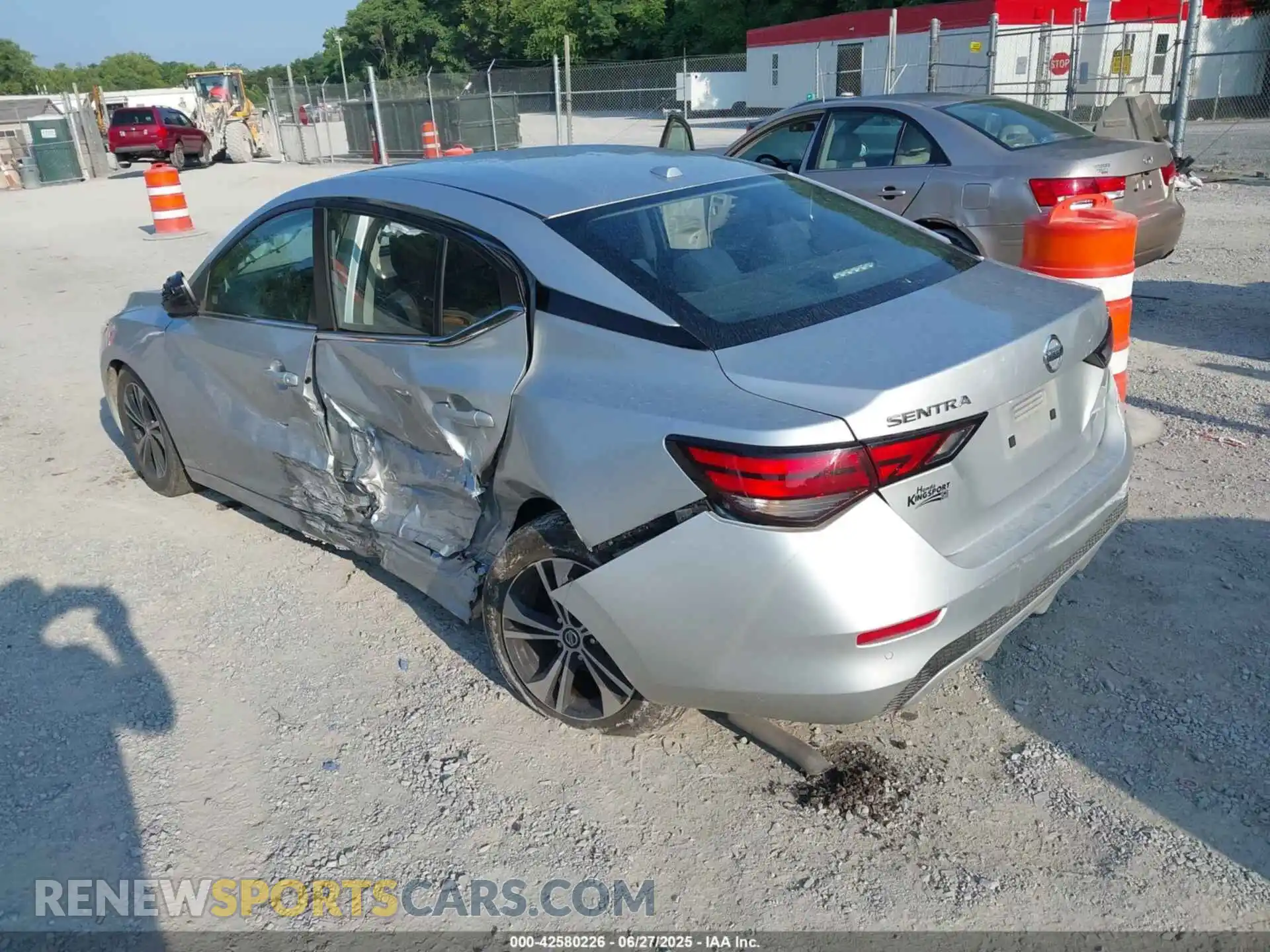 3 Photograph of a damaged car 3N1AB8CV7MY235482 NISSAN SENTRA 2021