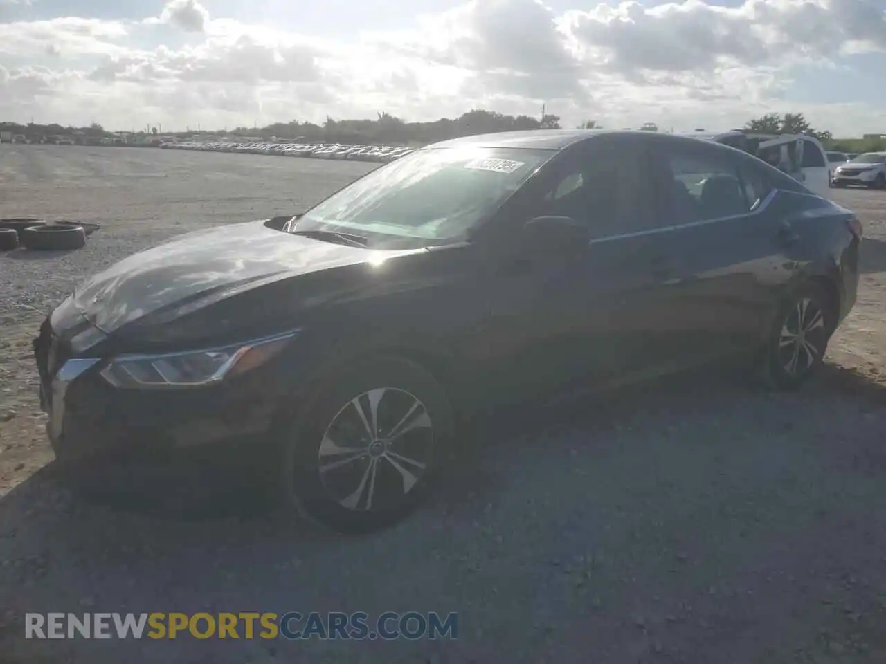 1 Photograph of a damaged car 3N1AB8CV7MY237250 NISSAN SENTRA 2021