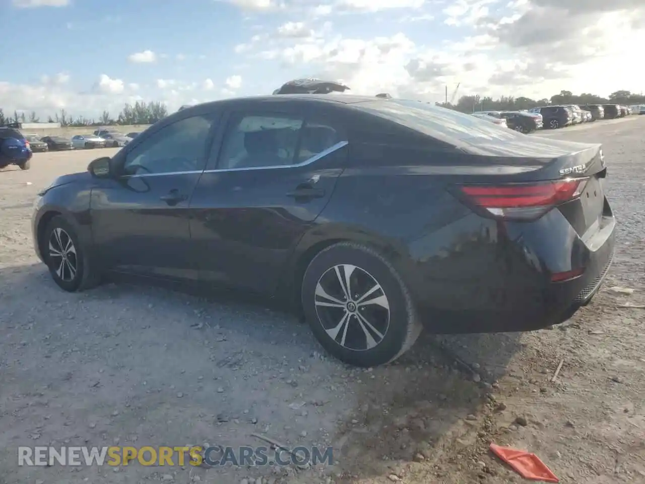2 Photograph of a damaged car 3N1AB8CV7MY237250 NISSAN SENTRA 2021