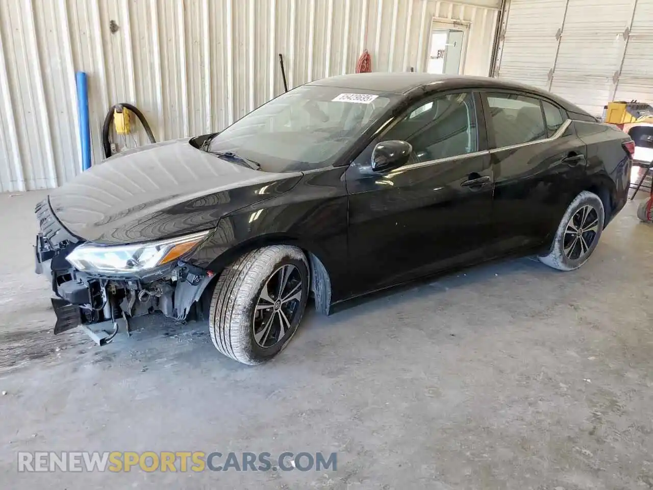 1 Photograph of a damaged car 3N1AB8CV7MY238236 NISSAN SENTRA 2021