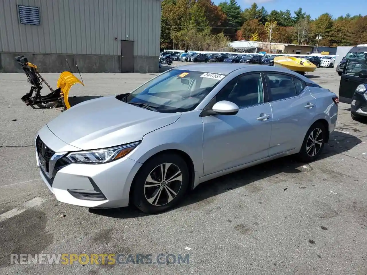 1 Photograph of a damaged car 3N1AB8CV7MY240682 NISSAN SENTRA 2021