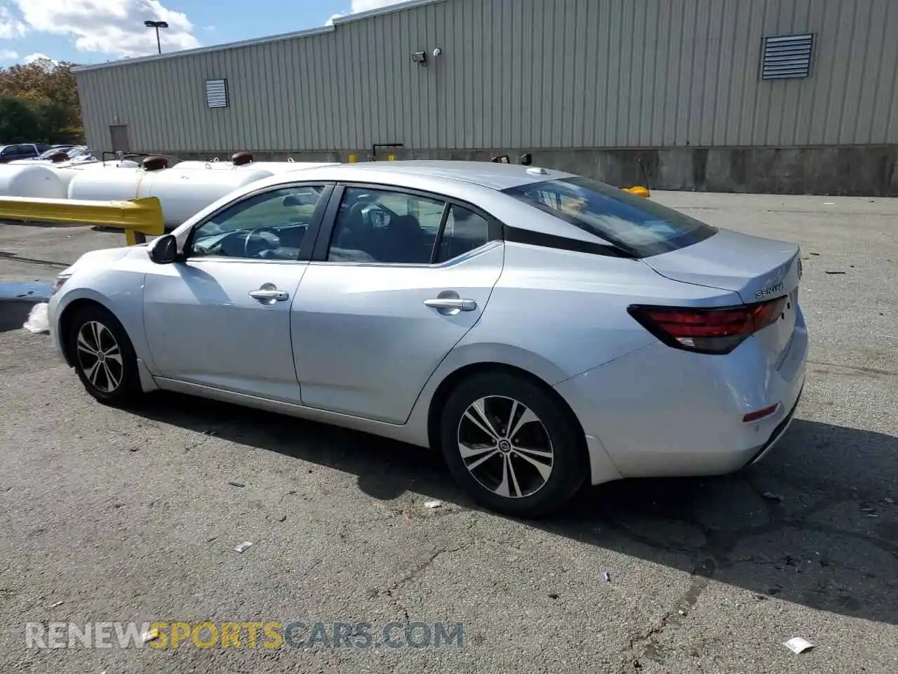2 Photograph of a damaged car 3N1AB8CV7MY240682 NISSAN SENTRA 2021