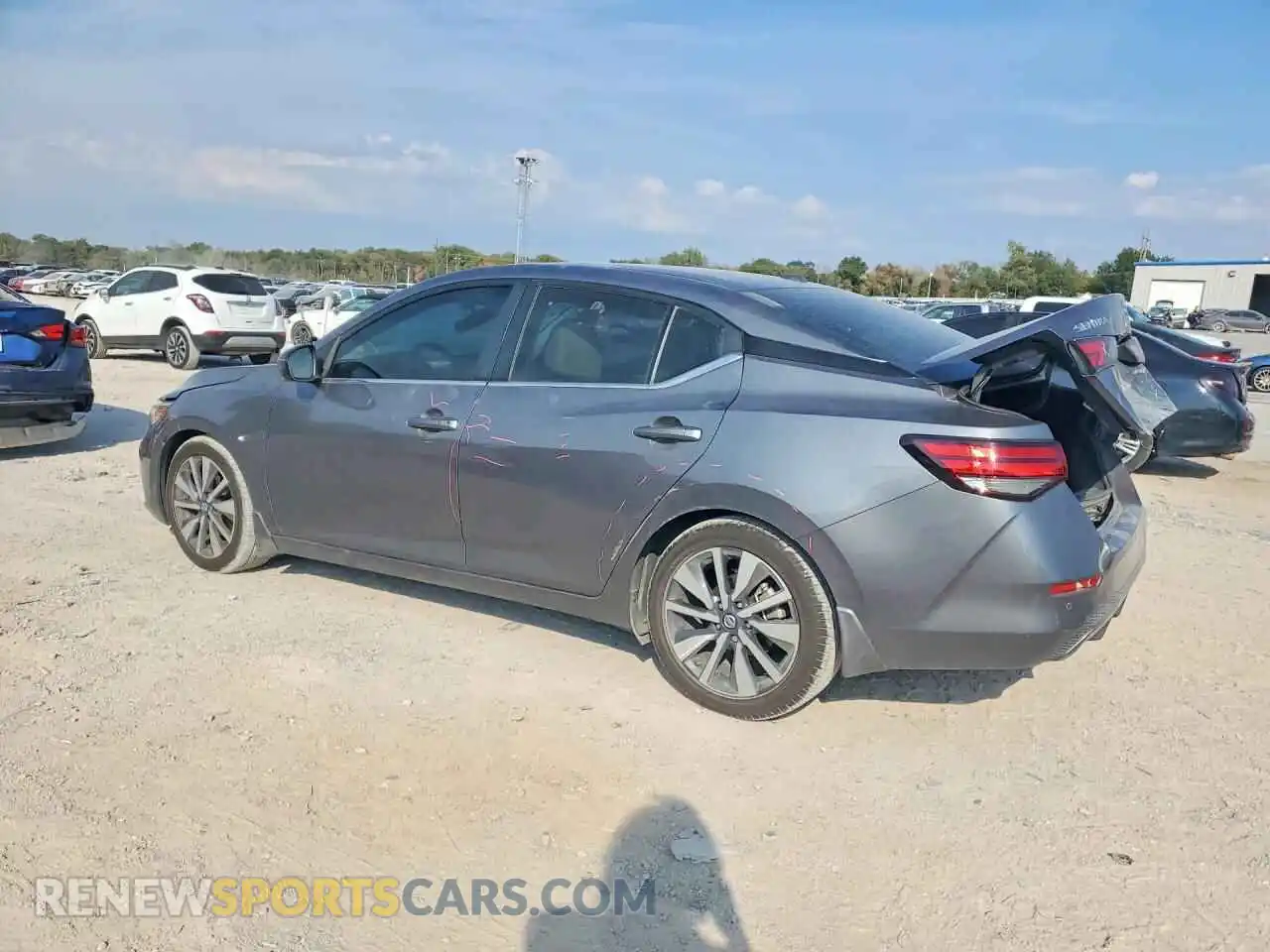 2 Photograph of a damaged car 3N1AB8CV7MY244506 NISSAN SENTRA 2021