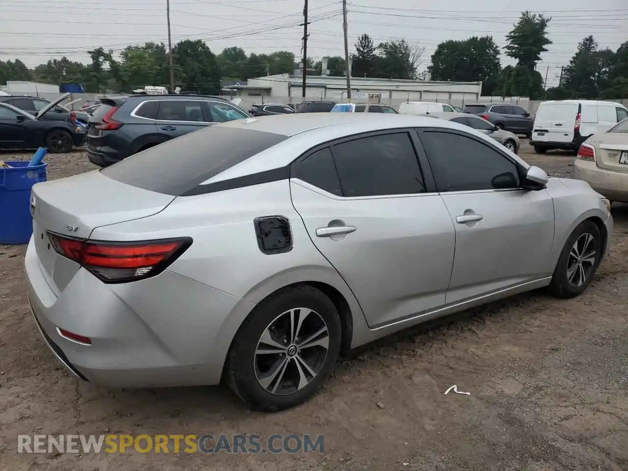 3 Photograph of a damaged car 3N1AB8CV7MY252959 NISSAN SENTRA 2021