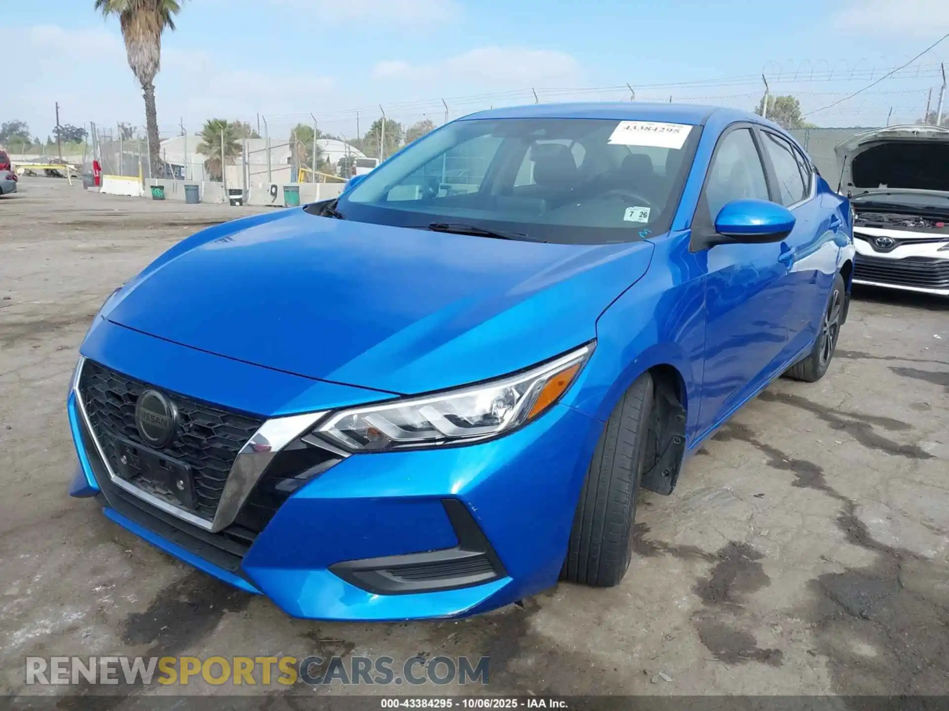 2 Photograph of a damaged car 3N1AB8CV7MY266733 NISSAN SENTRA 2021