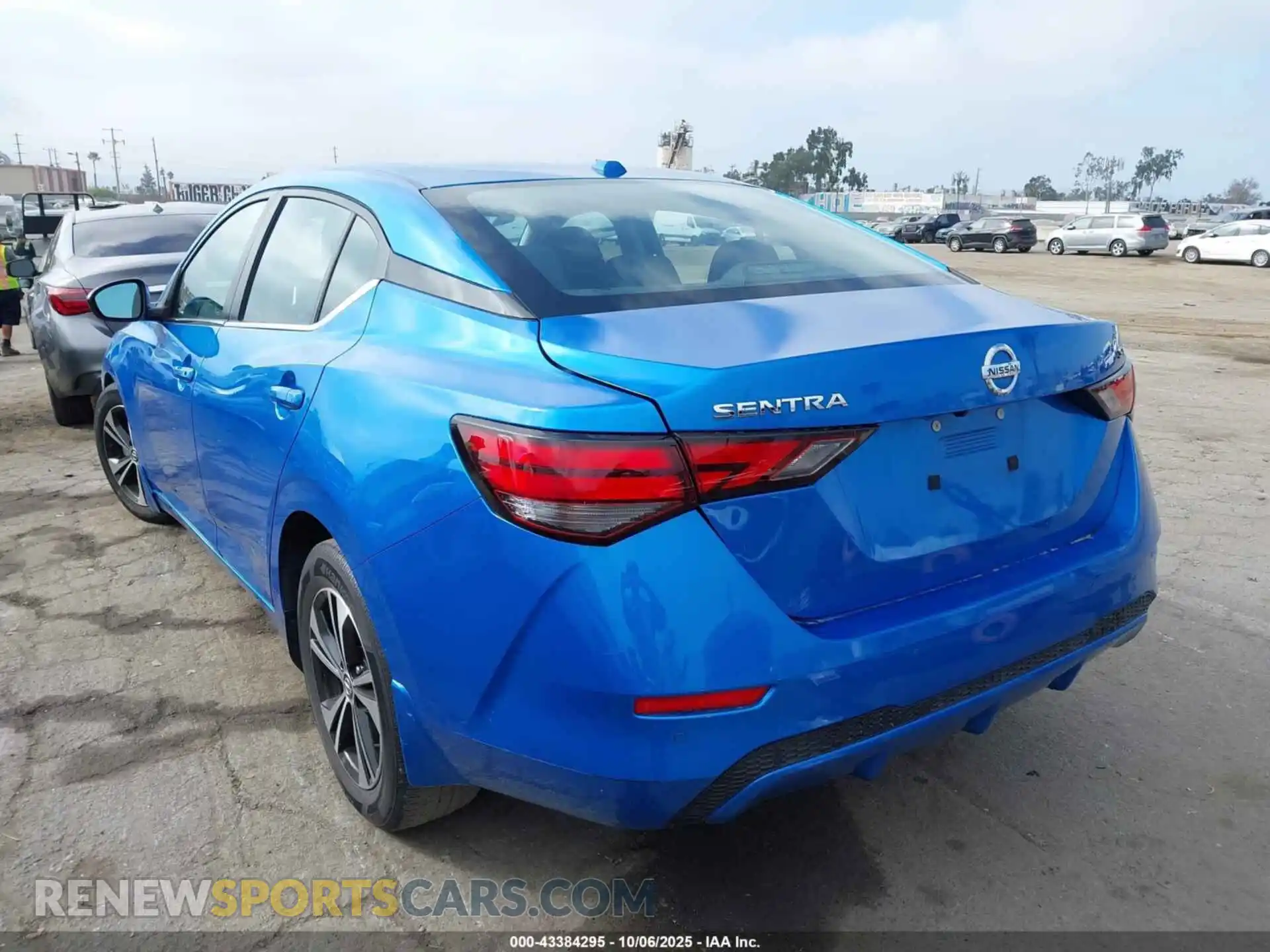 3 Photograph of a damaged car 3N1AB8CV7MY266733 NISSAN SENTRA 2021