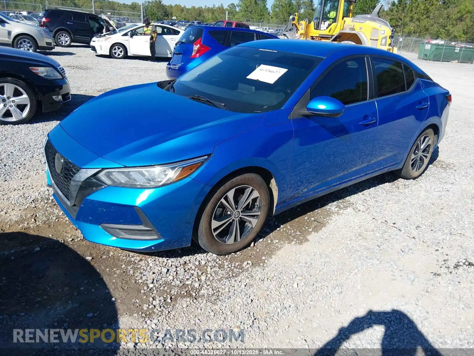 2 Photograph of a damaged car 3N1AB8CV7MY269082 NISSAN SENTRA 2021