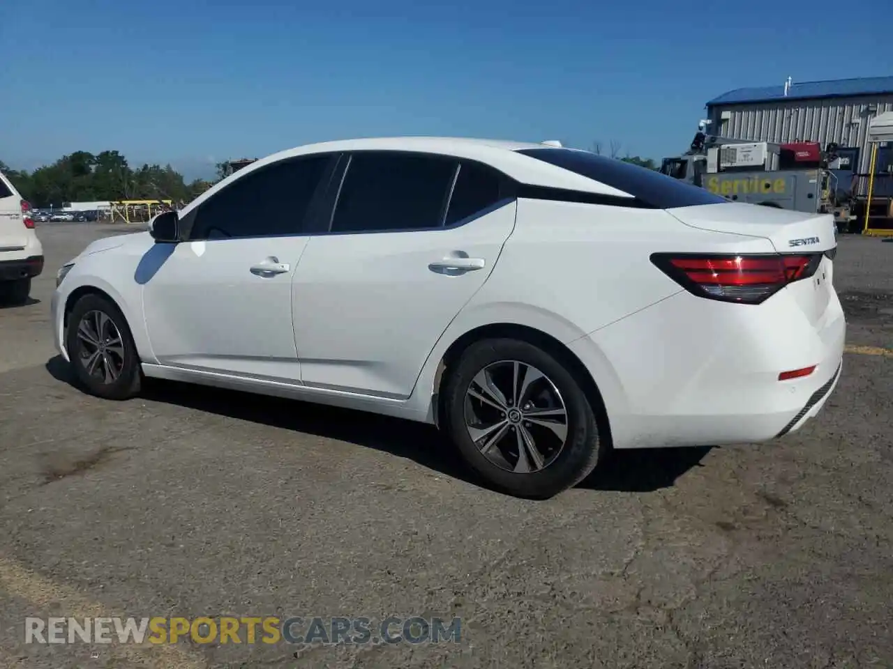 2 Photograph of a damaged car 3N1AB8CV7MY270572 NISSAN SENTRA 2021