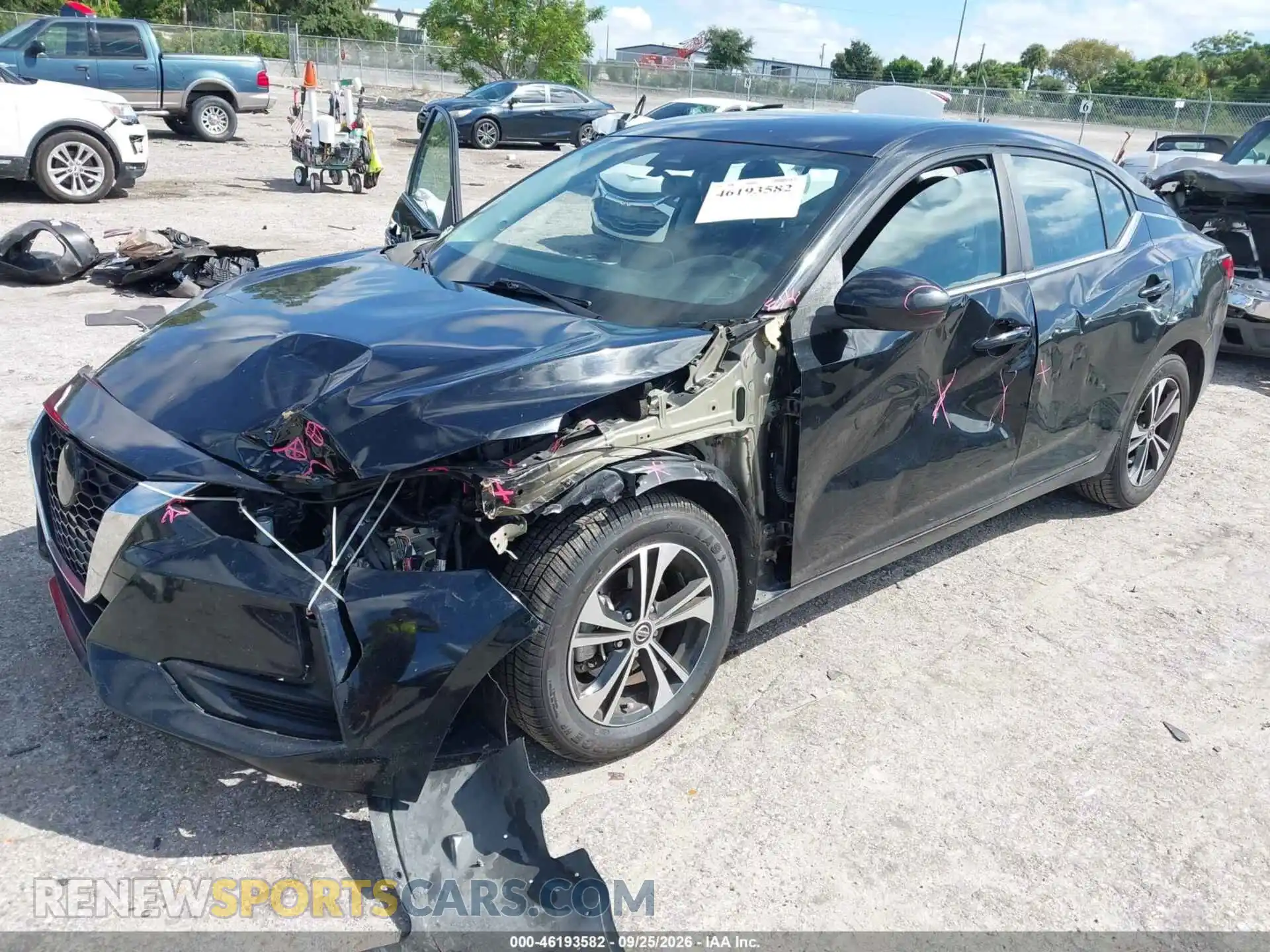 2 Фотография поврежденного автомобиля 3N1AB8CV7MY270796 NISSAN SENTRA 2021