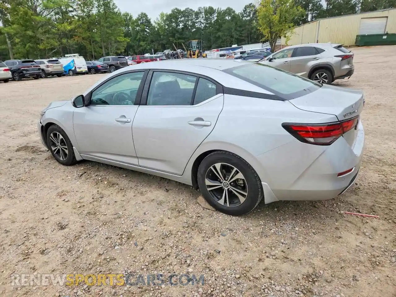 2 Photograph of a damaged car 3N1AB8CV7MY275822 NISSAN SENTRA 2021