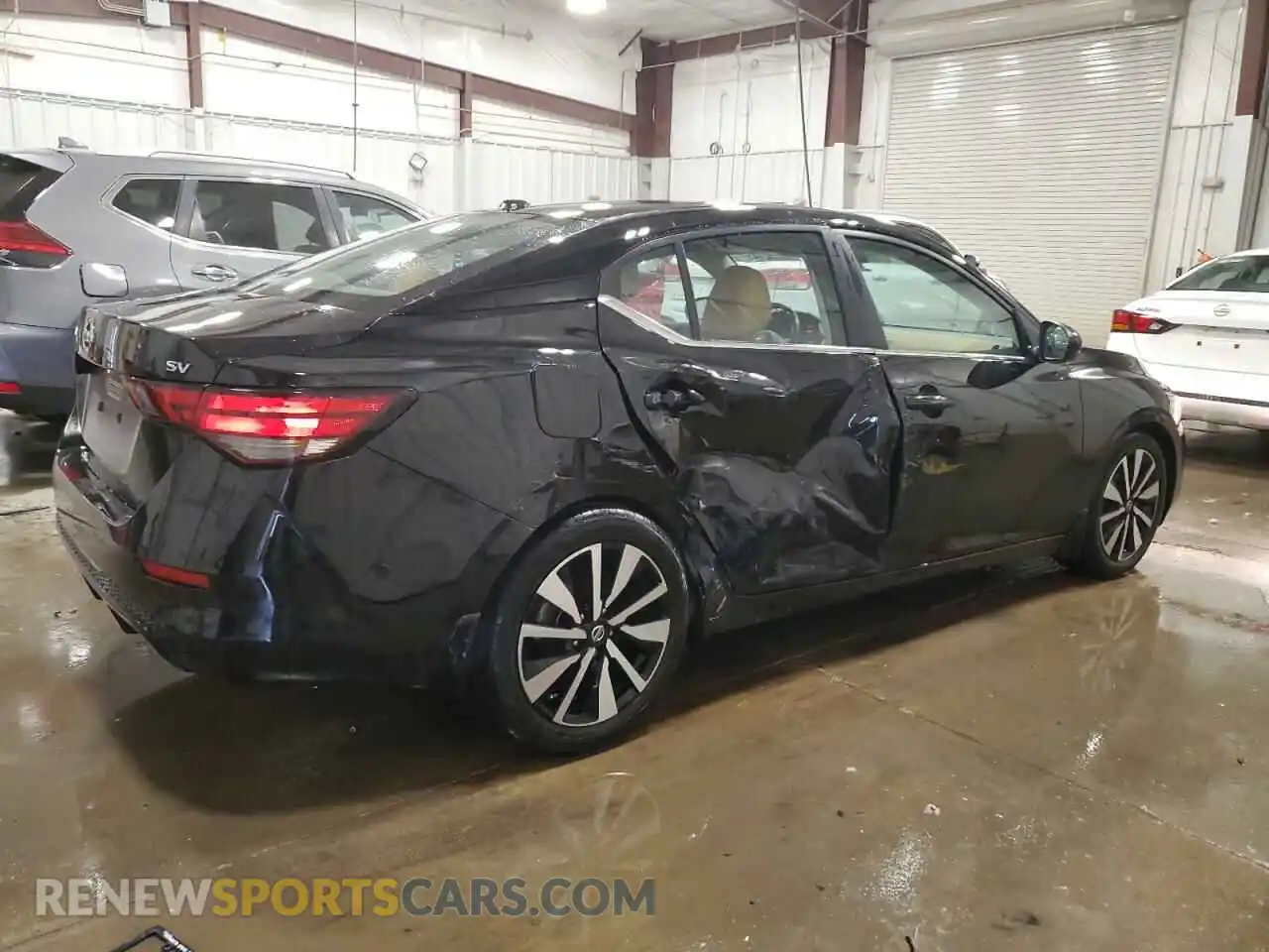3 Photograph of a damaged car 3N1AB8CV7MY277571 NISSAN SENTRA 2021