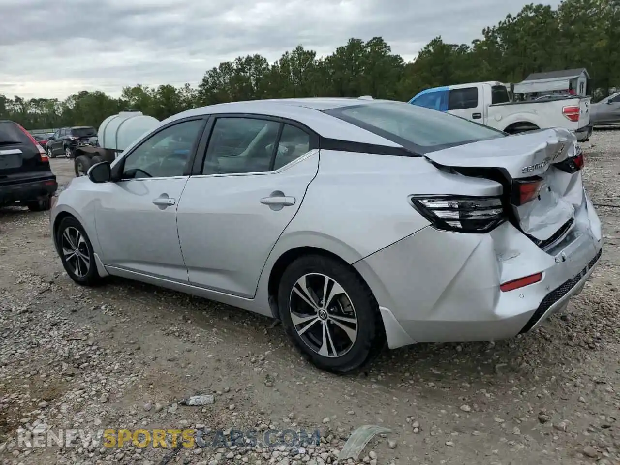 2 Photograph of a damaged car 3N1AB8CV7MY278882 NISSAN SENTRA 2021