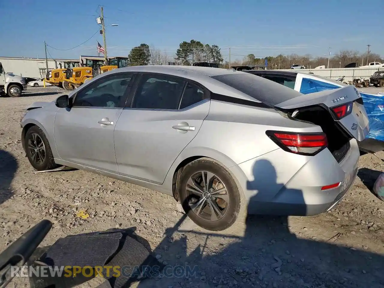 2 Photograph of a damaged car 3N1AB8CV7MY287551 NISSAN SENTRA 2021