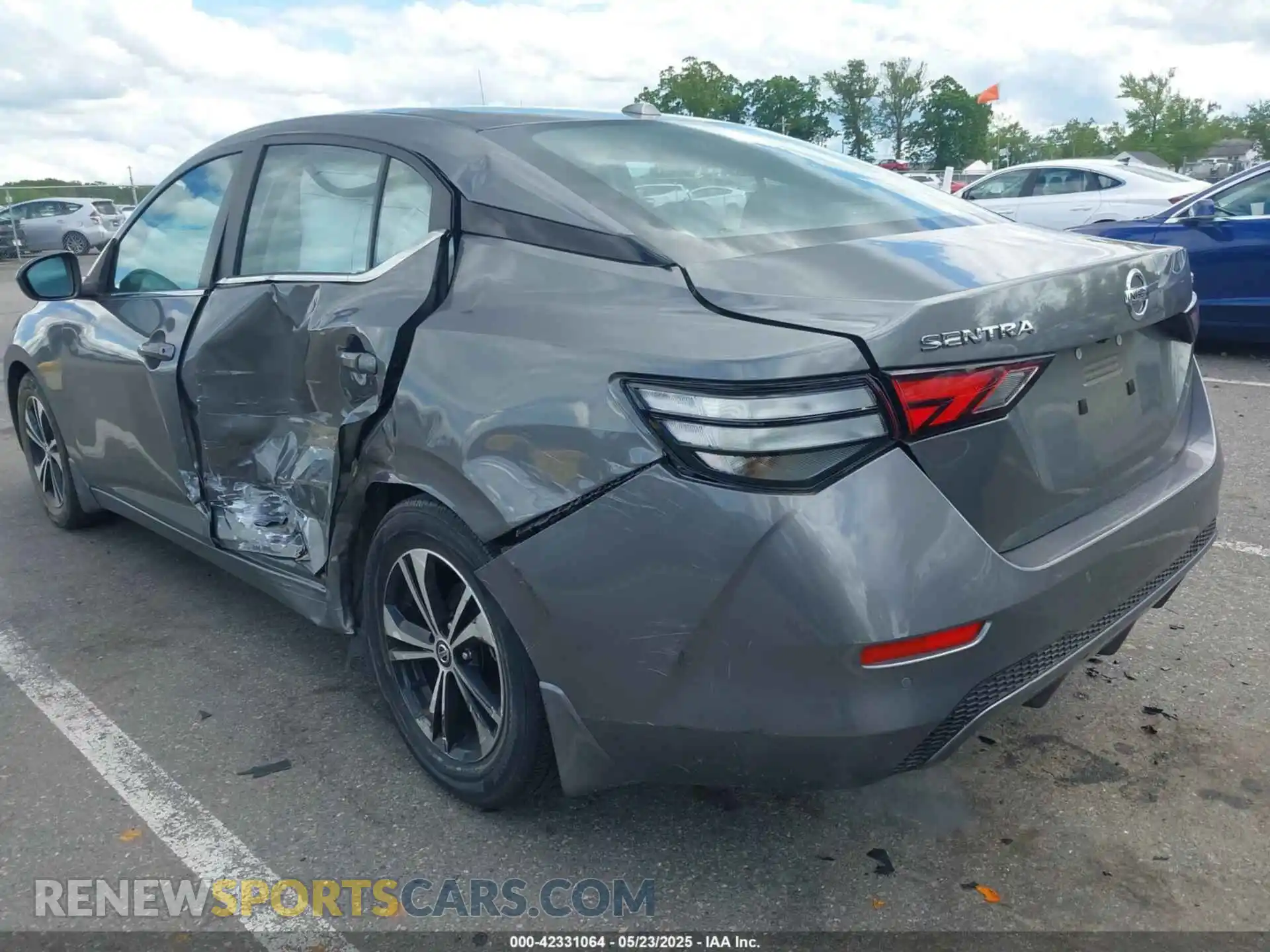 3 Photograph of a damaged car 3N1AB8CV7MY292958 NISSAN SENTRA 2021