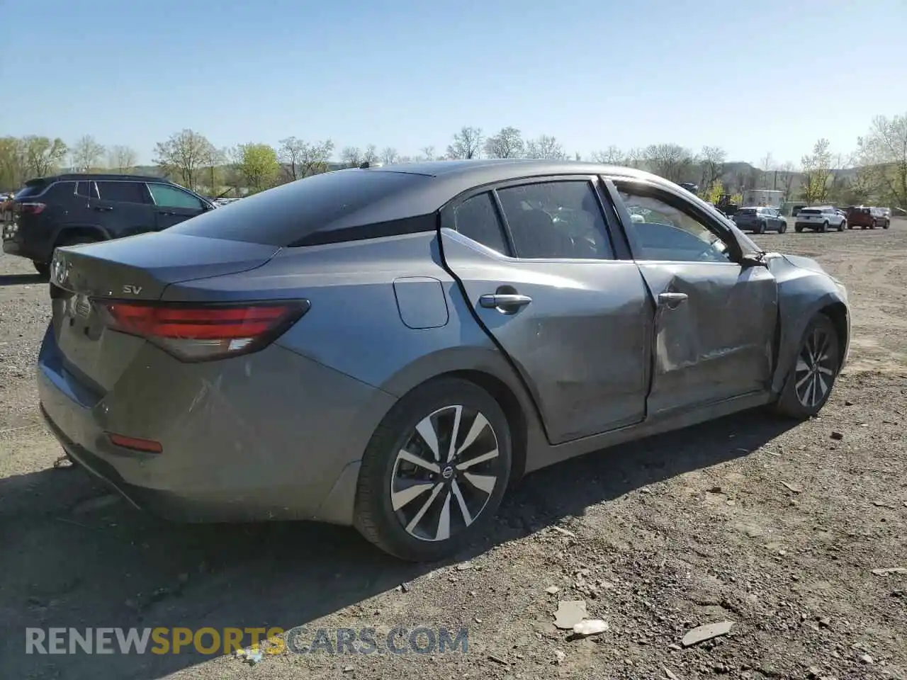 3 Photograph of a damaged car 3N1AB8CV7MY301481 NISSAN SENTRA 2021