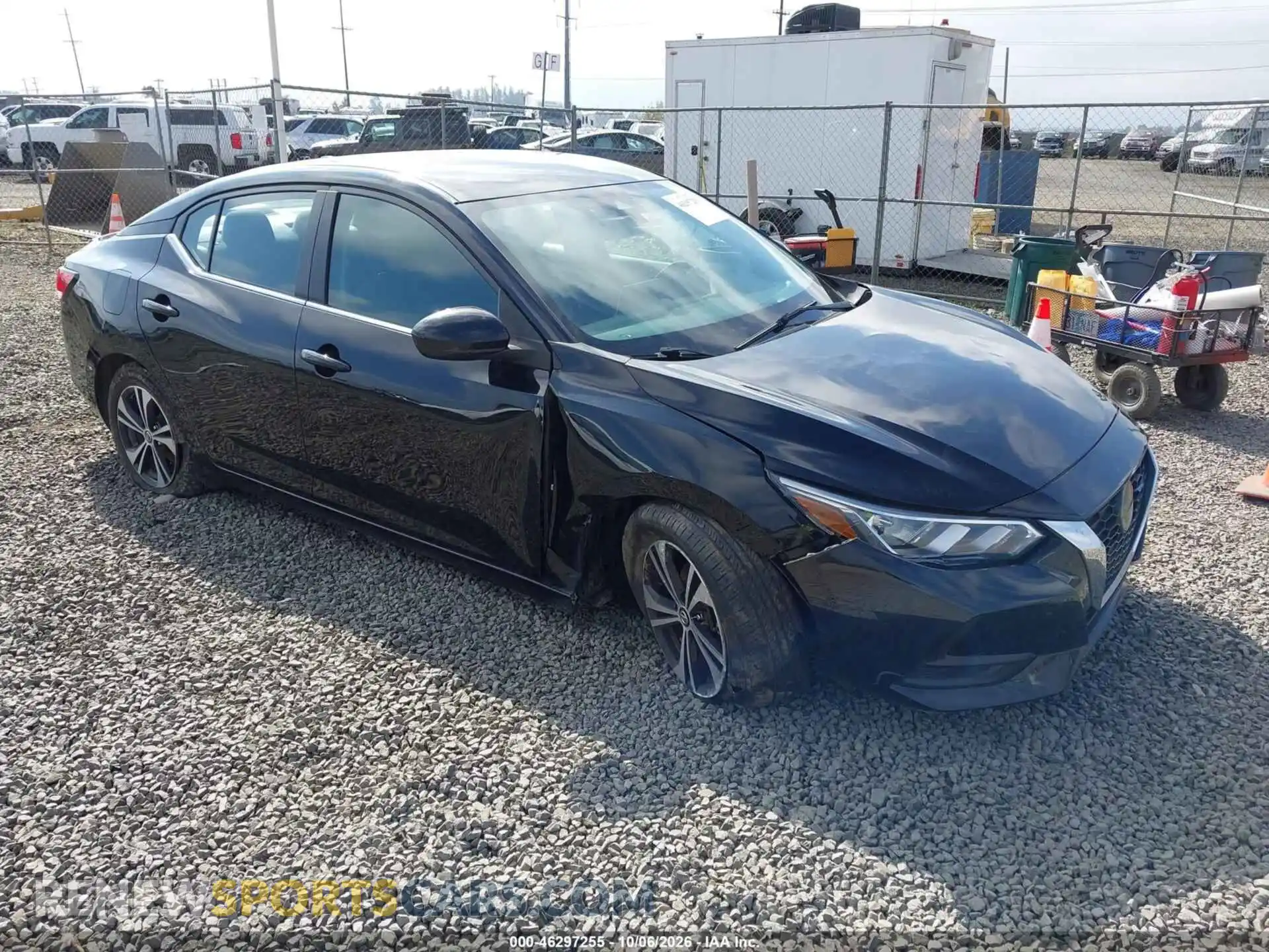 1 Photograph of a damaged car 3N1AB8CV7MY305997 NISSAN SENTRA 2021