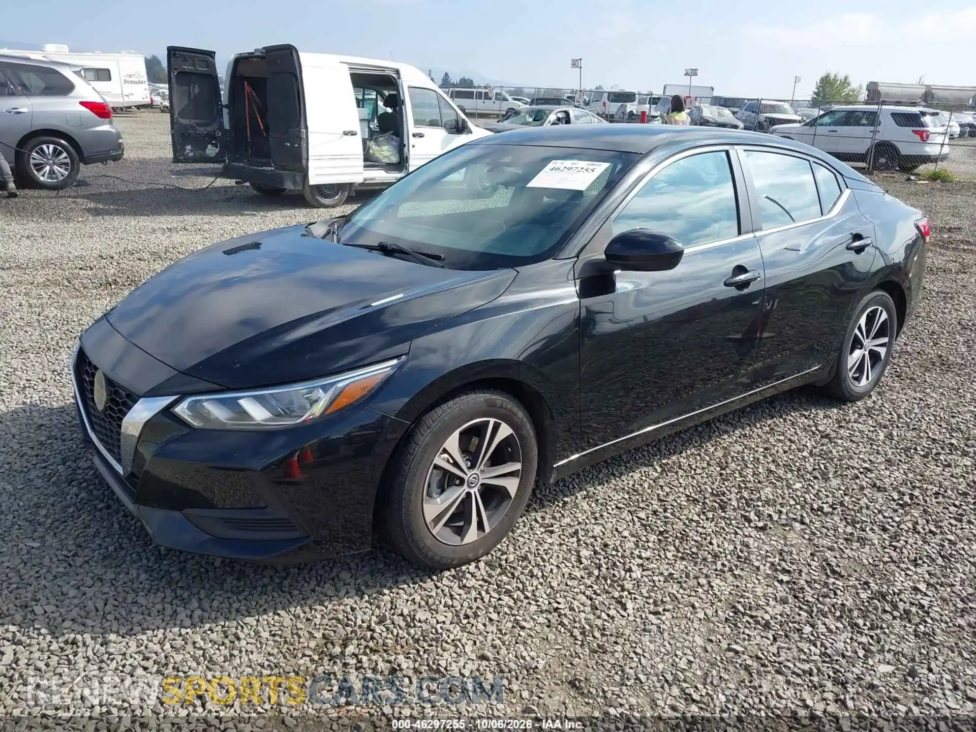 2 Photograph of a damaged car 3N1AB8CV7MY305997 NISSAN SENTRA 2021