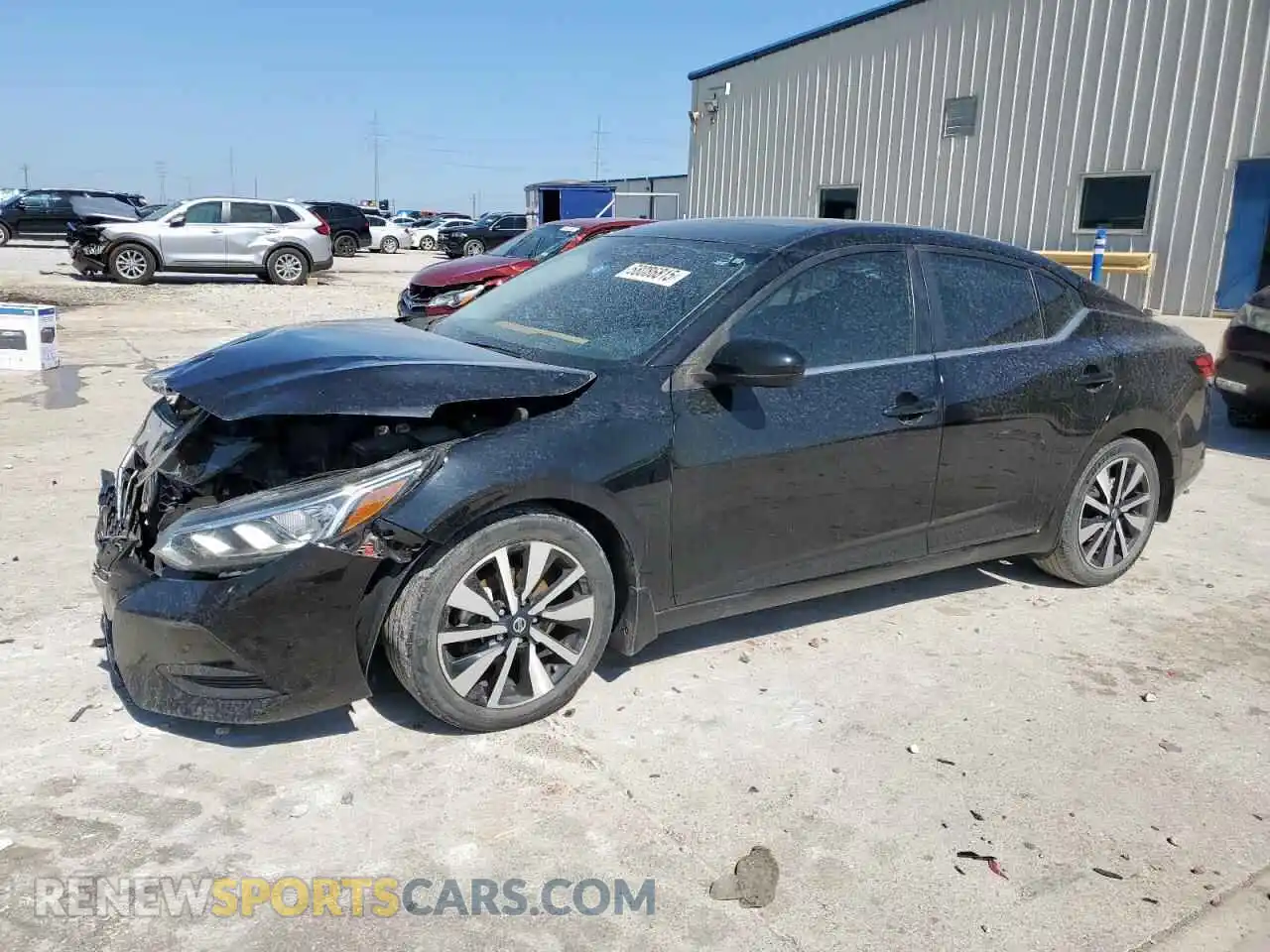 1 Photograph of a damaged car 3N1AB8CV7MY324260 NISSAN SENTRA 2021