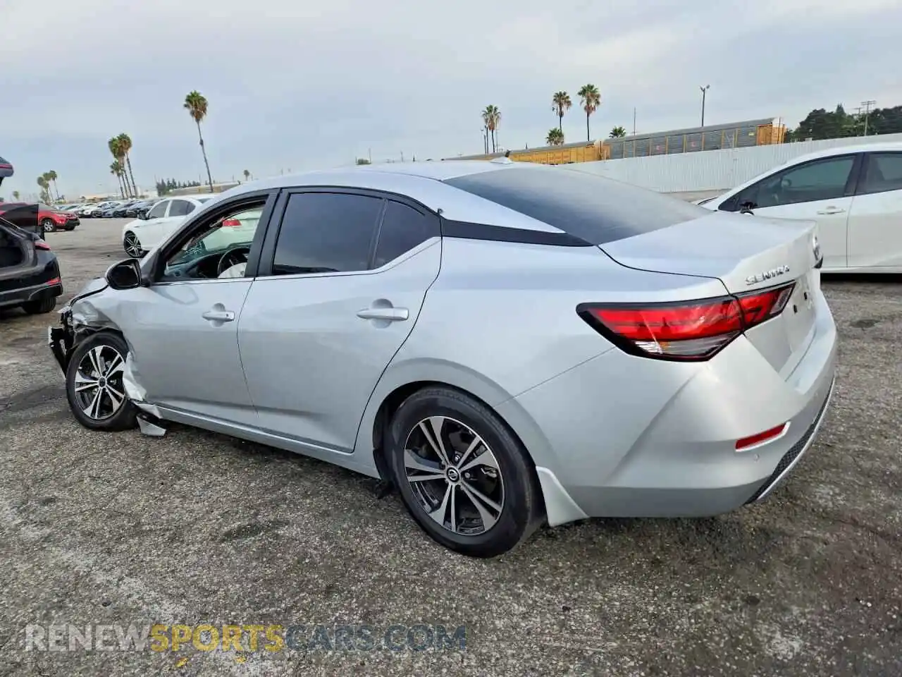 2 Фотография поврежденного автомобиля 3N1AB8CV7MY331550 NISSAN SENTRA 2021