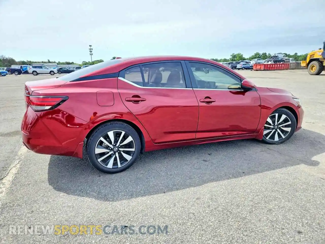 3 Photograph of a damaged car 3N1AB8CV7MY332116 NISSAN SENTRA 2021