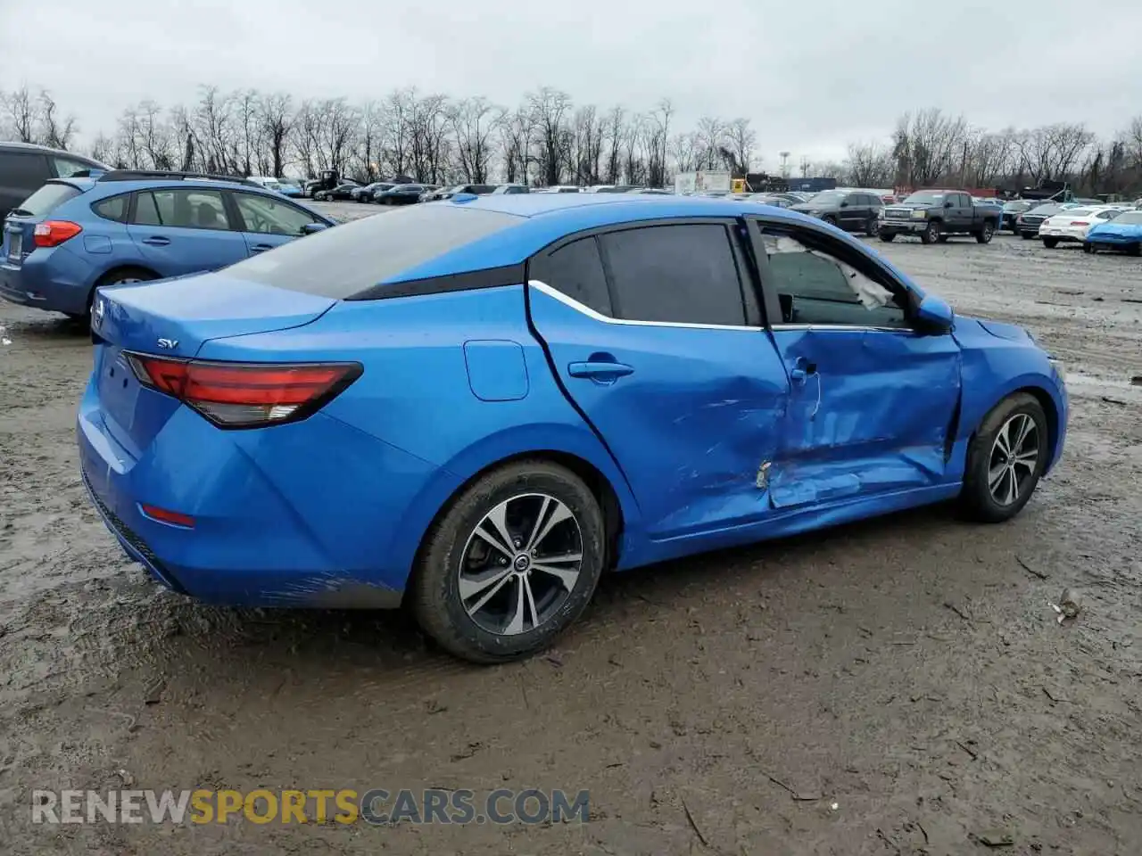 3 Photograph of a damaged car 3N1AB8CV8MY211126 NISSAN SENTRA 2021