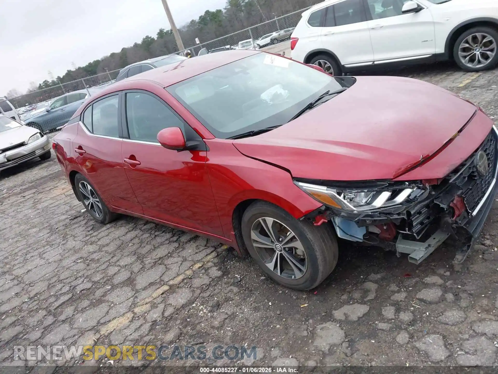 1 Photograph of a damaged car 3N1AB8CV8MY212681 NISSAN SENTRA 2021