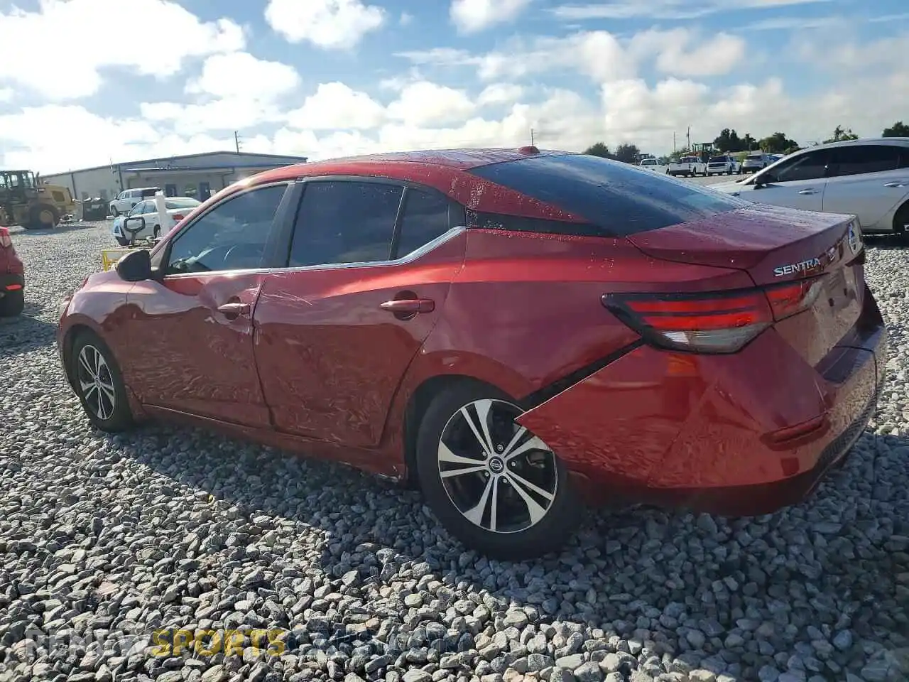 2 Photograph of a damaged car 3N1AB8CV8MY212874 NISSAN SENTRA 2021