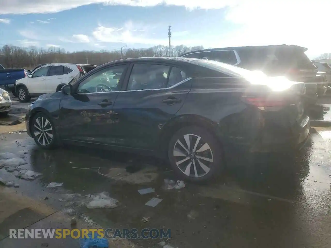 2 Photograph of a damaged car 3N1AB8CV8MY216374 NISSAN SENTRA 2021