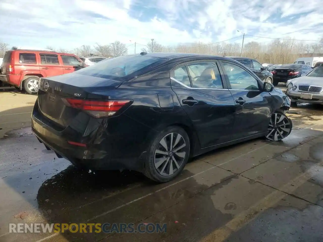 3 Photograph of a damaged car 3N1AB8CV8MY216374 NISSAN SENTRA 2021