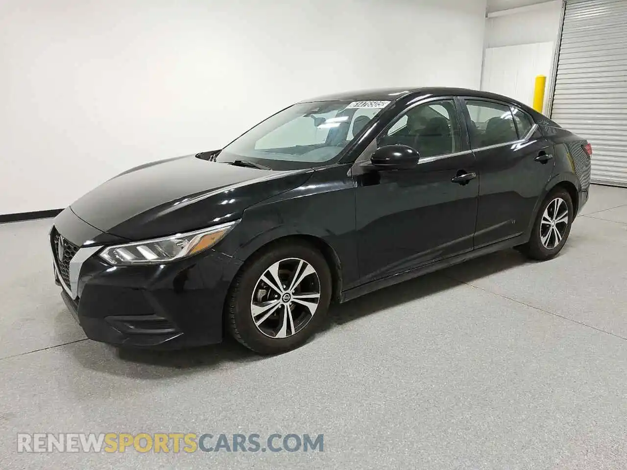 1 Photograph of a damaged car 3N1AB8CV8MY223180 NISSAN SENTRA 2021