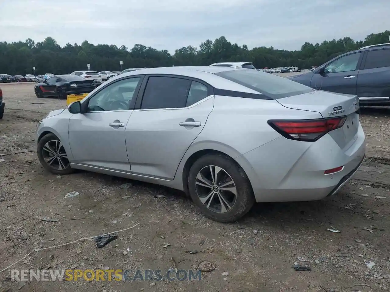 2 Photograph of a damaged car 3N1AB8CV8MY225026 NISSAN SENTRA 2021