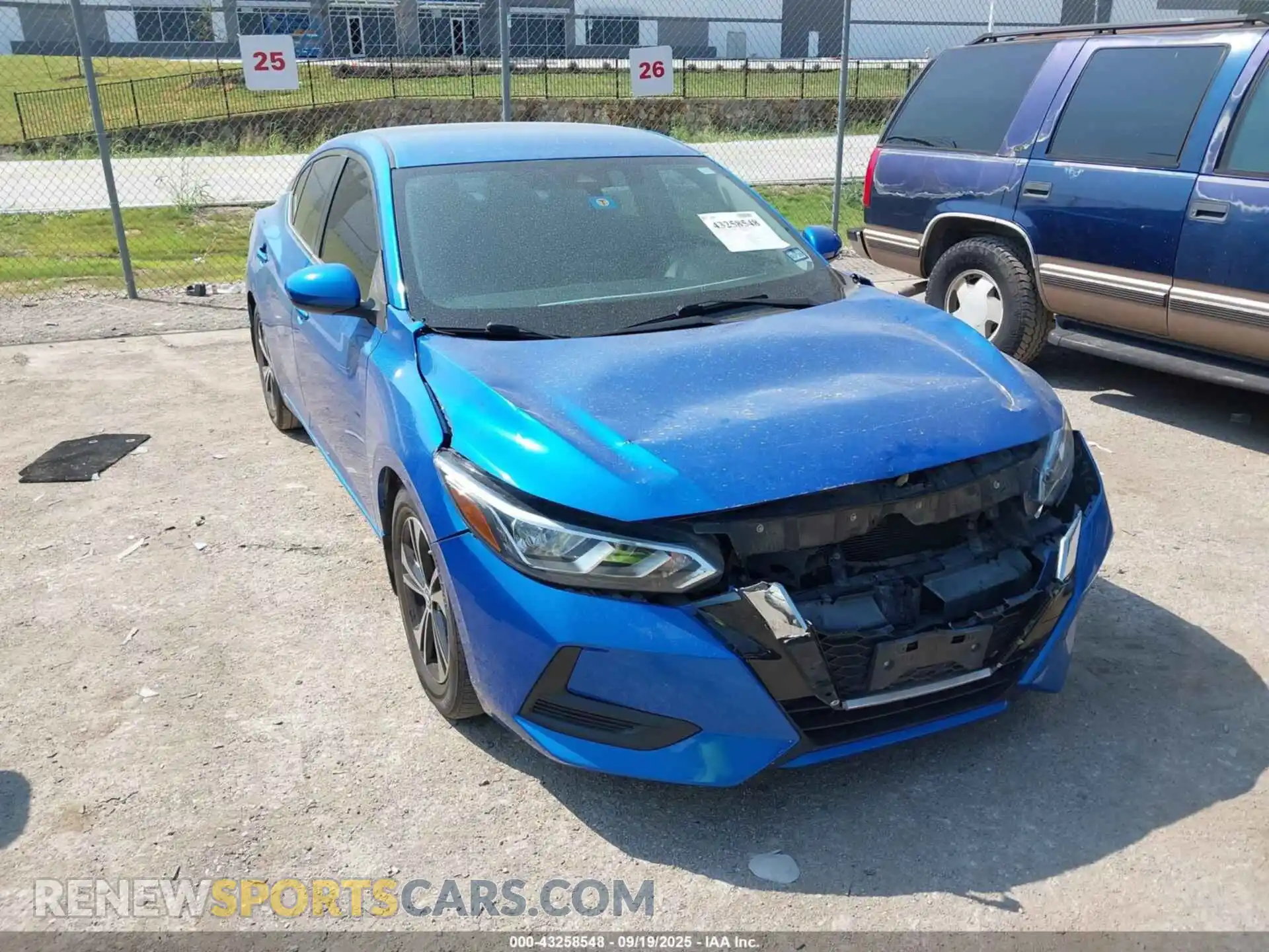 1 fotografías del automóvil dañado 3N1AB8CV8MY241484 NISSAN SENTRA 2021