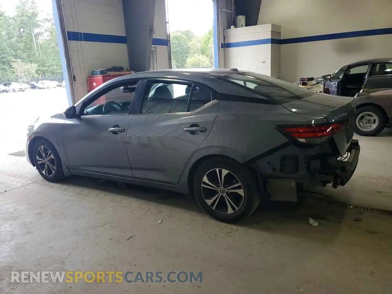 2 Photograph of a damaged car 3N1AB8CV8MY245650 NISSAN SENTRA 2021