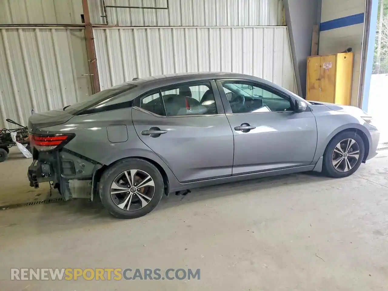 3 Photograph of a damaged car 3N1AB8CV8MY245650 NISSAN SENTRA 2021