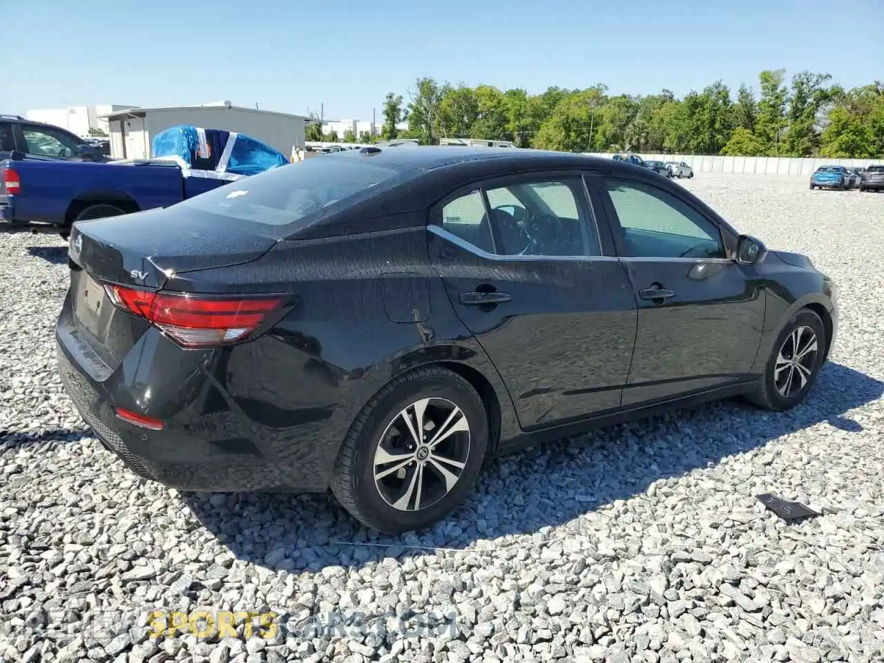 3 Photograph of a damaged car 3N1AB8CV8MY254350 NISSAN SENTRA 2021