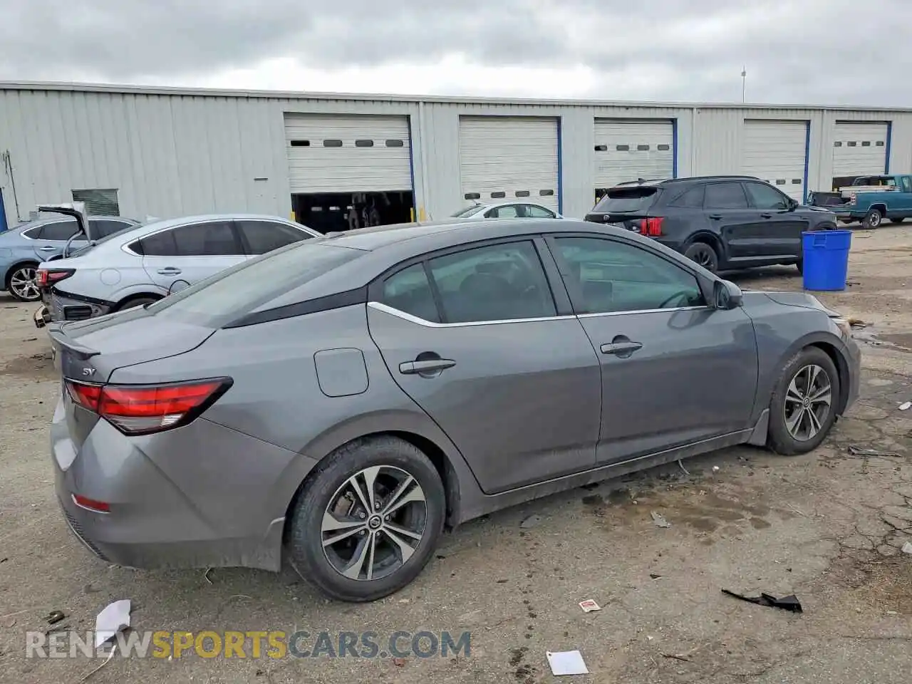 3 Photograph of a damaged car 3N1AB8CV8MY268068 NISSAN SENTRA 2021