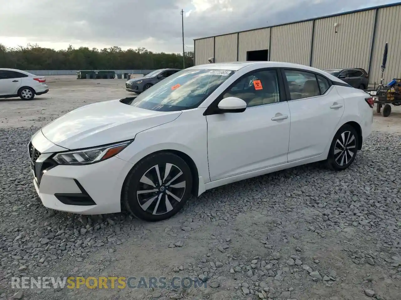 1 Photograph of a damaged car 3N1AB8CV8MY280818 NISSAN SENTRA 2021