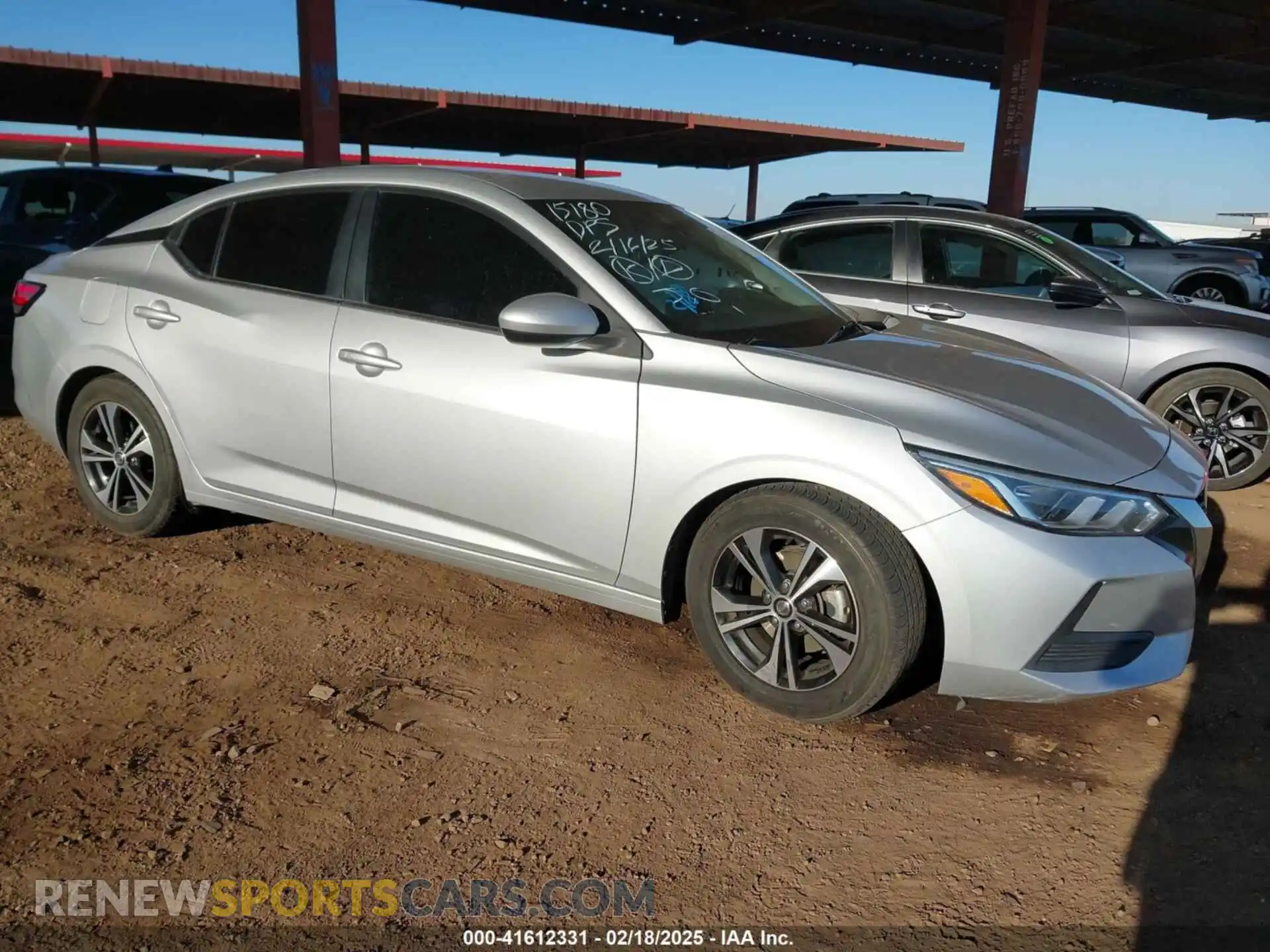 1 Photograph of a damaged car 3N1AB8CV8MY286215 NISSAN SENTRA 2021