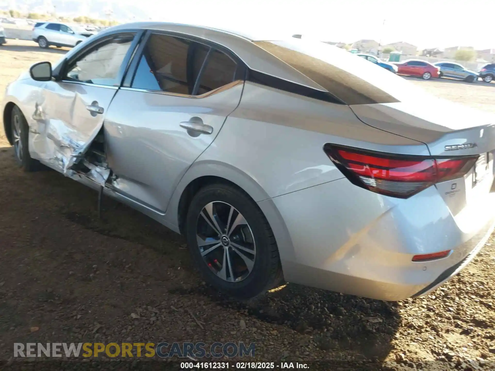 3 Photograph of a damaged car 3N1AB8CV8MY286215 NISSAN SENTRA 2021