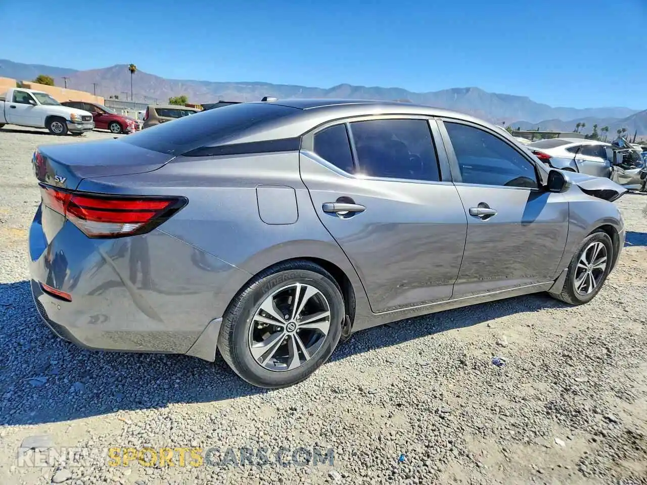 3 Photograph of a damaged car 3N1AB8CV8MY286750 NISSAN SENTRA 2021