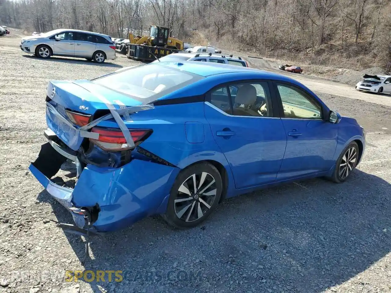 3 Photograph of a damaged car 3N1AB8CV8MY298557 NISSAN SENTRA 2021