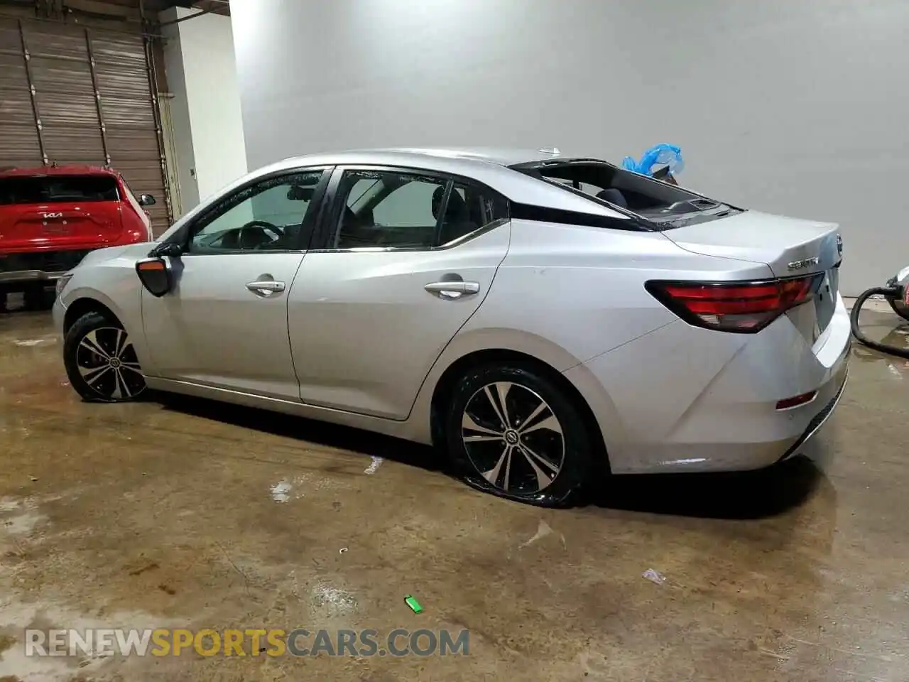 2 Photograph of a damaged car 3N1AB8CV8MY299305 NISSAN SENTRA 2021