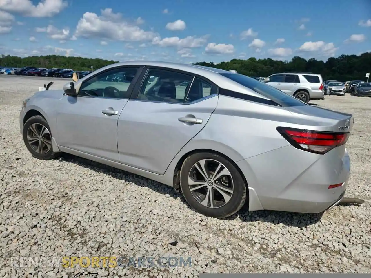 2 Photograph of a damaged car 3N1AB8CV8MY310478 NISSAN SENTRA 2021