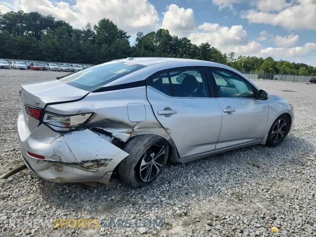3 Photograph of a damaged car 3N1AB8CV8MY310478 NISSAN SENTRA 2021