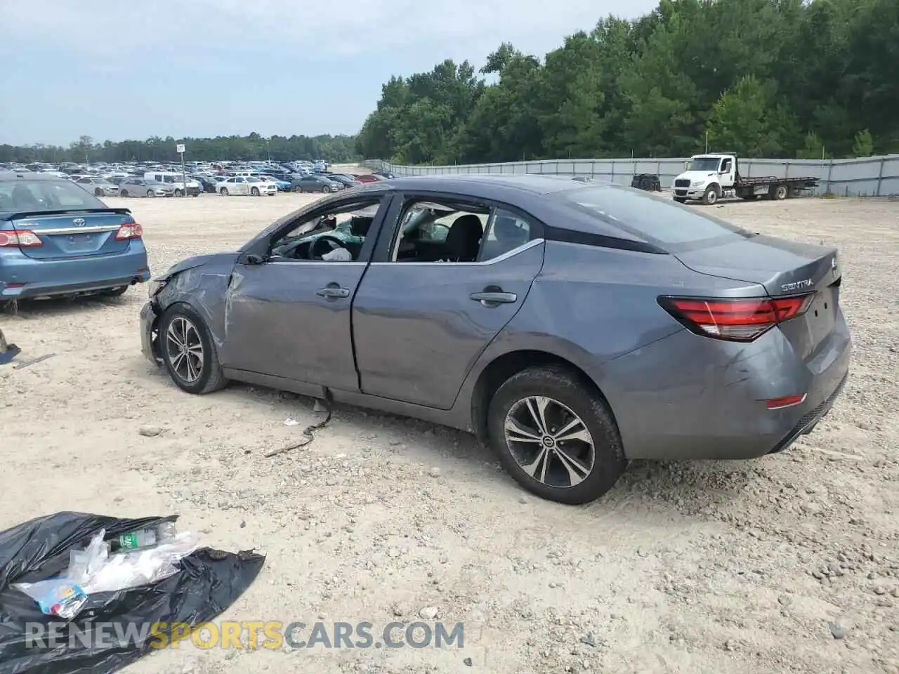 2 Photograph of a damaged car 3N1AB8CV9MY201429 NISSAN SENTRA 2021