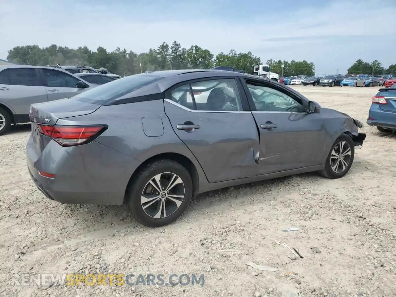 3 Photograph of a damaged car 3N1AB8CV9MY201429 NISSAN SENTRA 2021