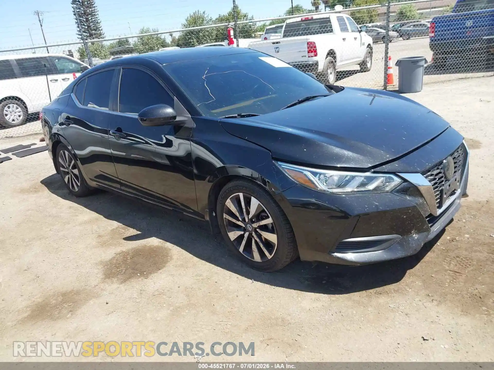 1 Photograph of a damaged car 3N1AB8CV9MY206050 NISSAN SENTRA 2021