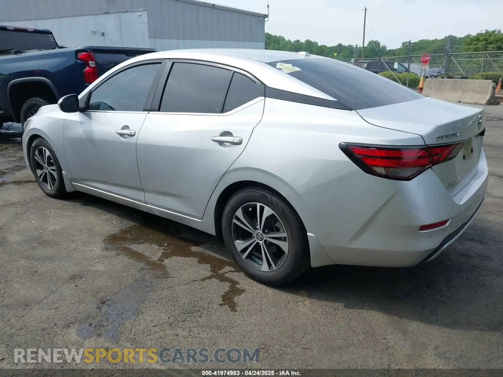 3 Photograph of a damaged car 3N1AB8CV9MY217663 NISSAN SENTRA 2021