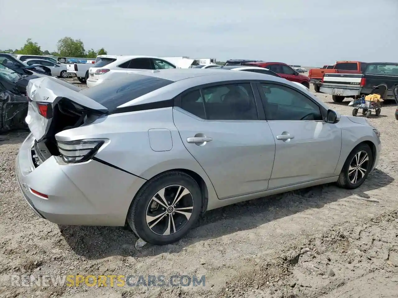 3 Фотография поврежденного автомобиля 3N1AB8CV9MY239369 NISSAN SENTRA 2021